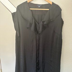 Tommy Hilfiger black midi dress, size 22